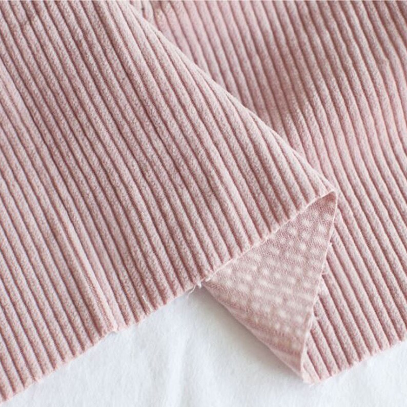 Fabric Bold Pink Cotton Corduroy 55 Wide by Yard Etsy