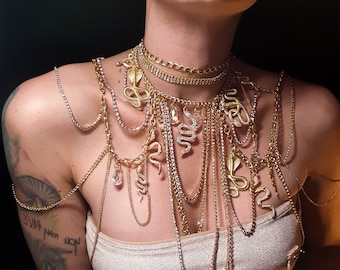 Opulent Medusa NECKLACE set