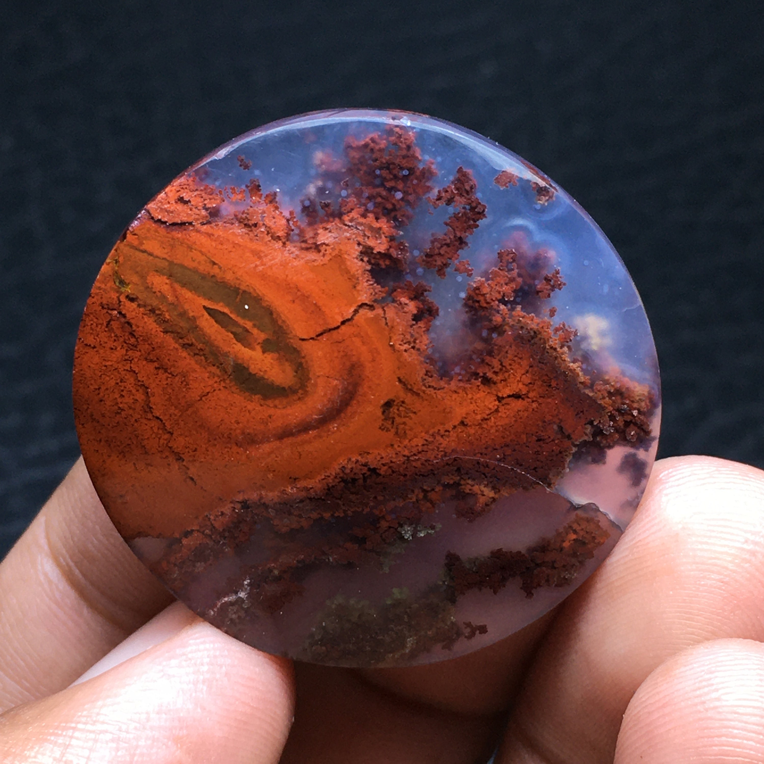 Red moss agate deals