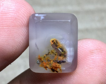 Copper in Chalcedony Cabochon (15x12x5) mm
