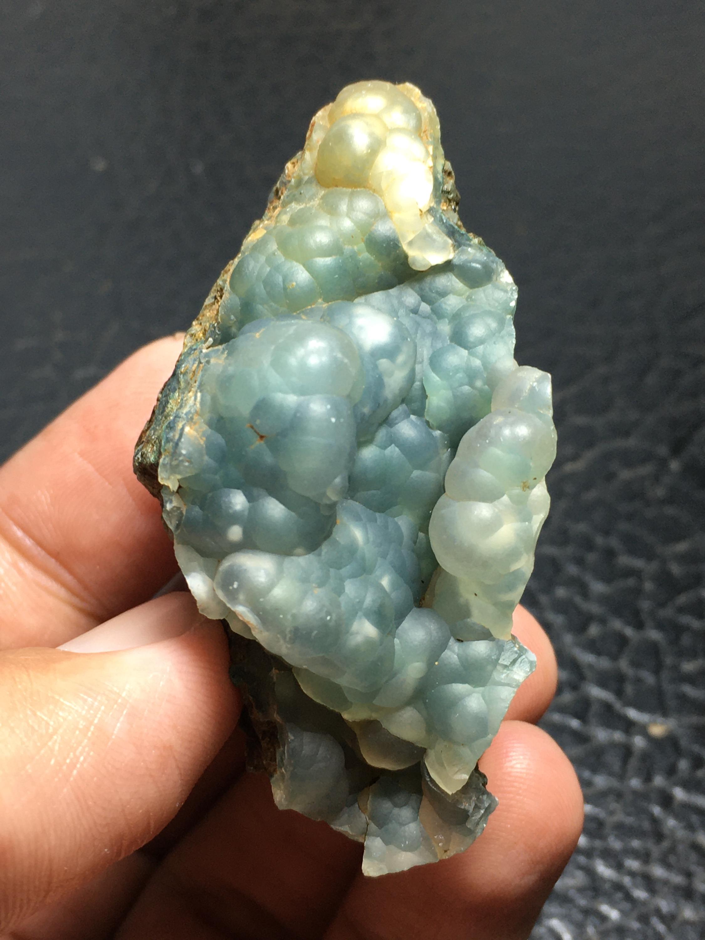 RARE !! CALCEDOINE VERTE D'AFRIQUE : 7,40 CARATS ★★ P278.173T