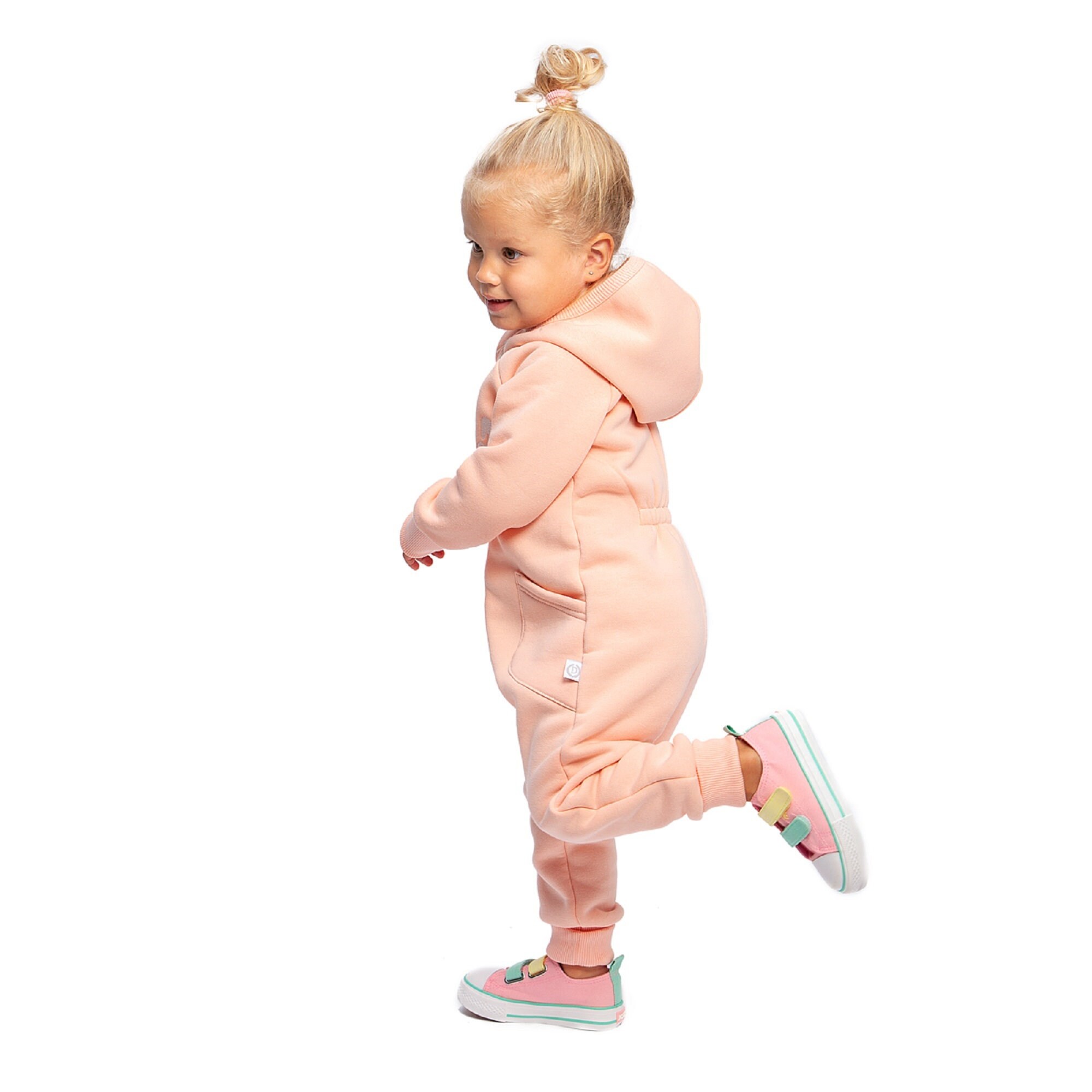 Unisex cotton jumpsuit with fleece oversized Etsy