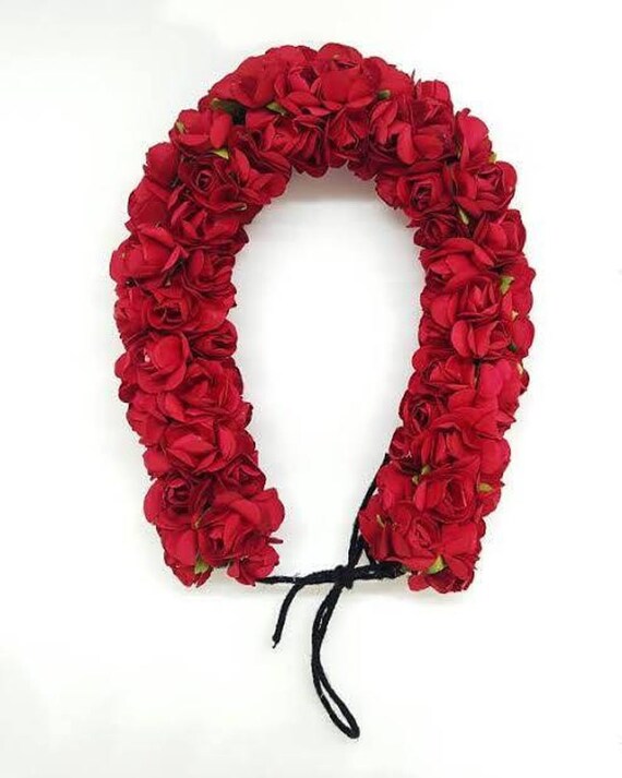 Handmade Paper Flower Gajra Indian Wedding Hair Jewelry Etsy