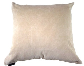 Pillow Cover - Beige Pillow Cover - Velvet Pillow Cover - 20x20 Pillow Cover - Velvet Beige Pillow Cover - Beige Throw Pillow Cover