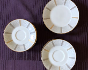 ensemble vintage de 15 assiettes - Humoresque Fine China by Noritake Plates - Ensemble de soucoupes vintage - Ensemble d’assiettes à pain vintage - Noritake