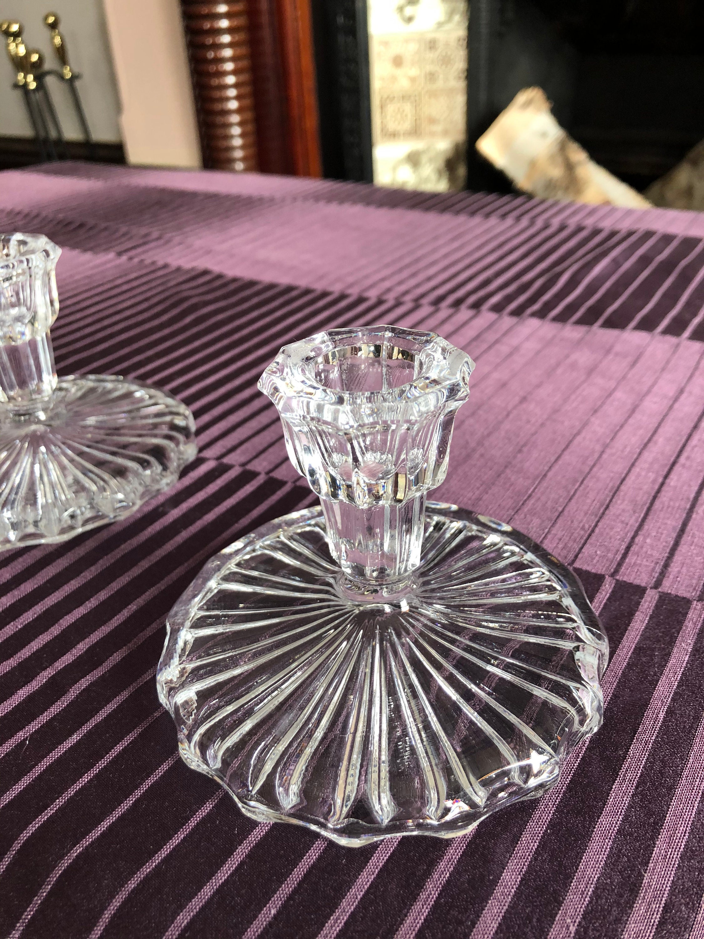Candle Holders Crystal Candle Holders Vintage Candle Holders