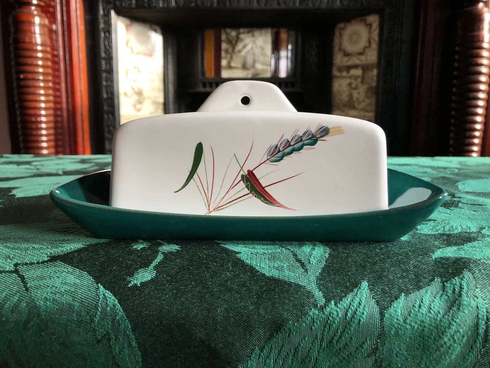 Vintage Butter Dish Butter Dish Bourne Denby Butter Dish Etsy