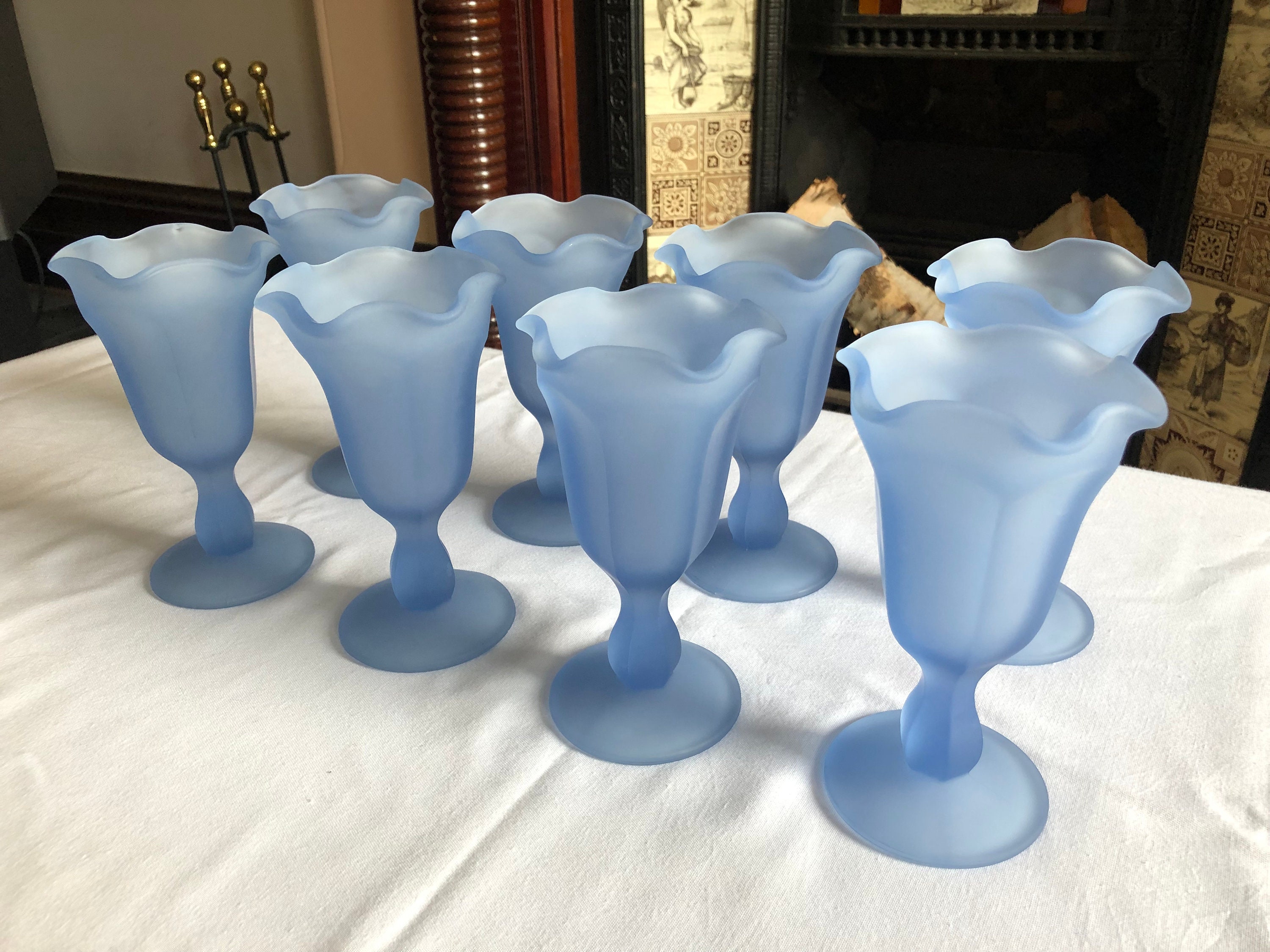 Vintage Sundae Glasses Vintage Ice Cream Sundae Glasses Etsy