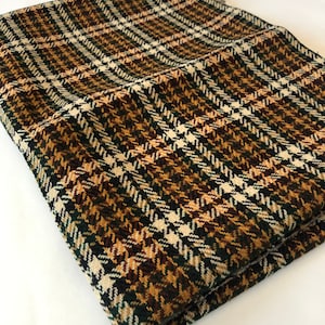 Geruite kussensloop - bruine kussensloop - op bestelling gemaakte kussenslopen - kussenslopen - bruine kussenslopen - plaid plaid kussenhoes