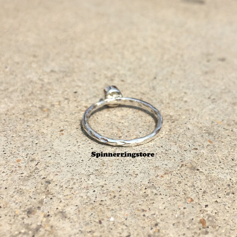 Gemstone Ring Statement Ring Peridot Ring Women Ring Gift Ring Boho Ring Peridot Jewelry Midi Ring Handmade Ring 925 Silver Ring