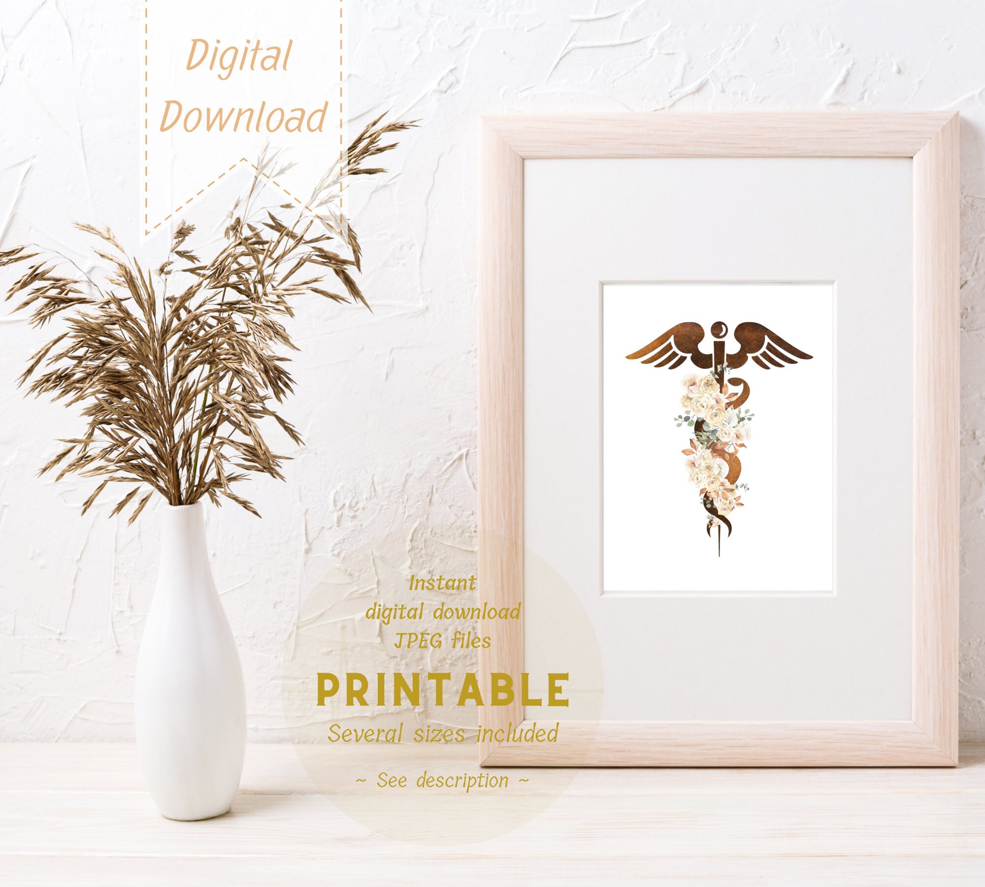 Nurse Wall Art Nursing School Gift Wall Art Nurse Art Etsy