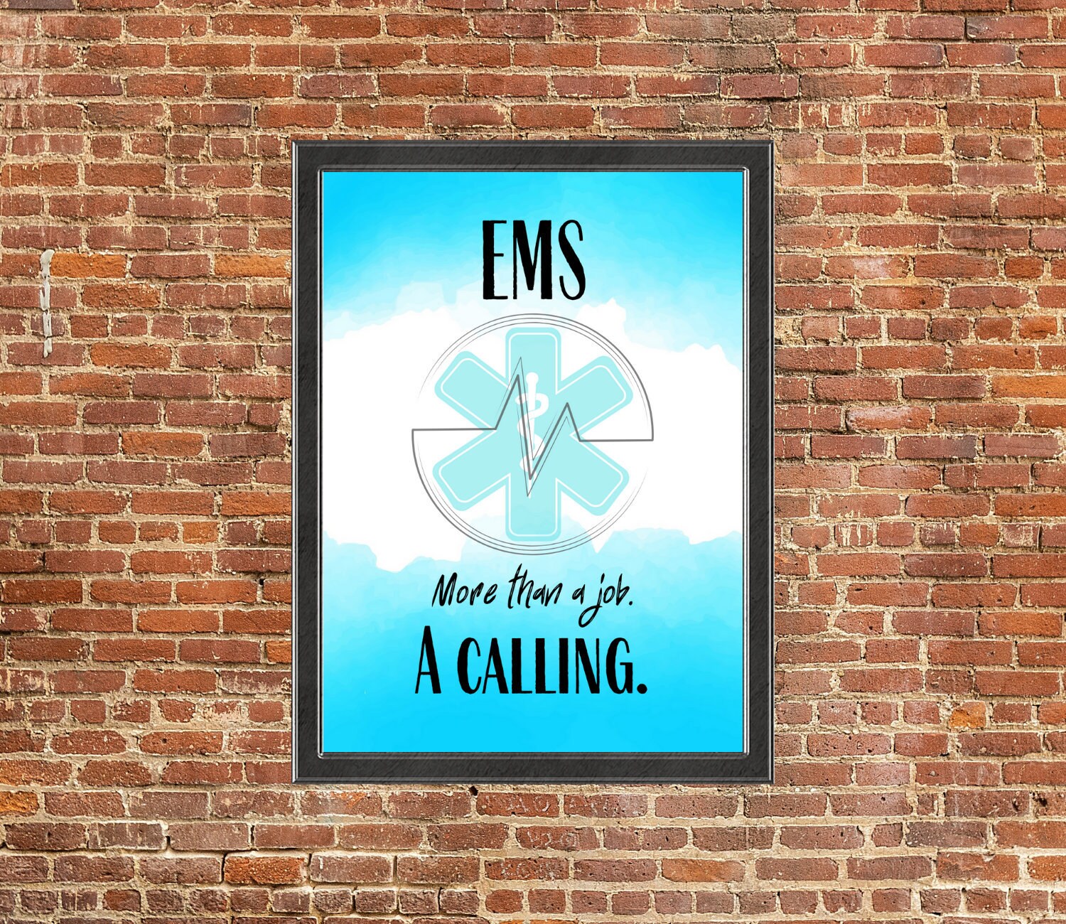 EMS Downloadable Print EMT Gift Paramedic EMS Print - Etsy