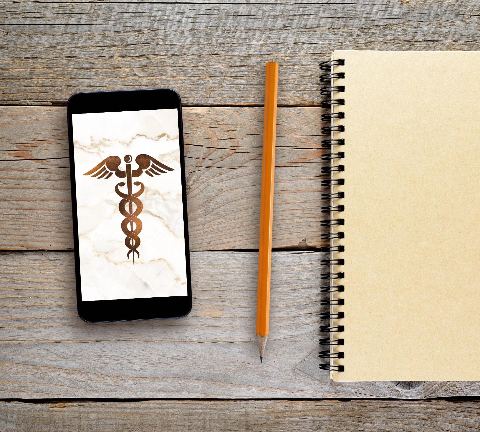 Nurse phone wallpaper screensaver caduceus wallpaper - Etsy España