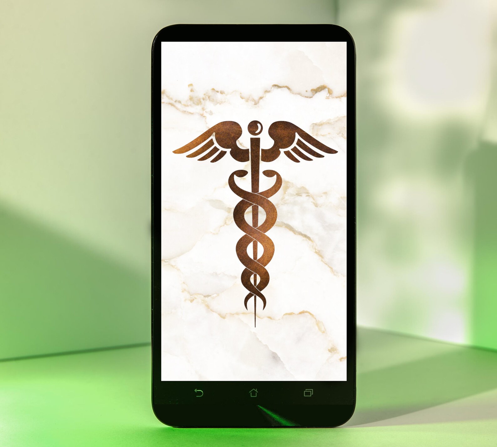 Nurse phone wallpaper screensaver caduceus wallpaper - Etsy España
