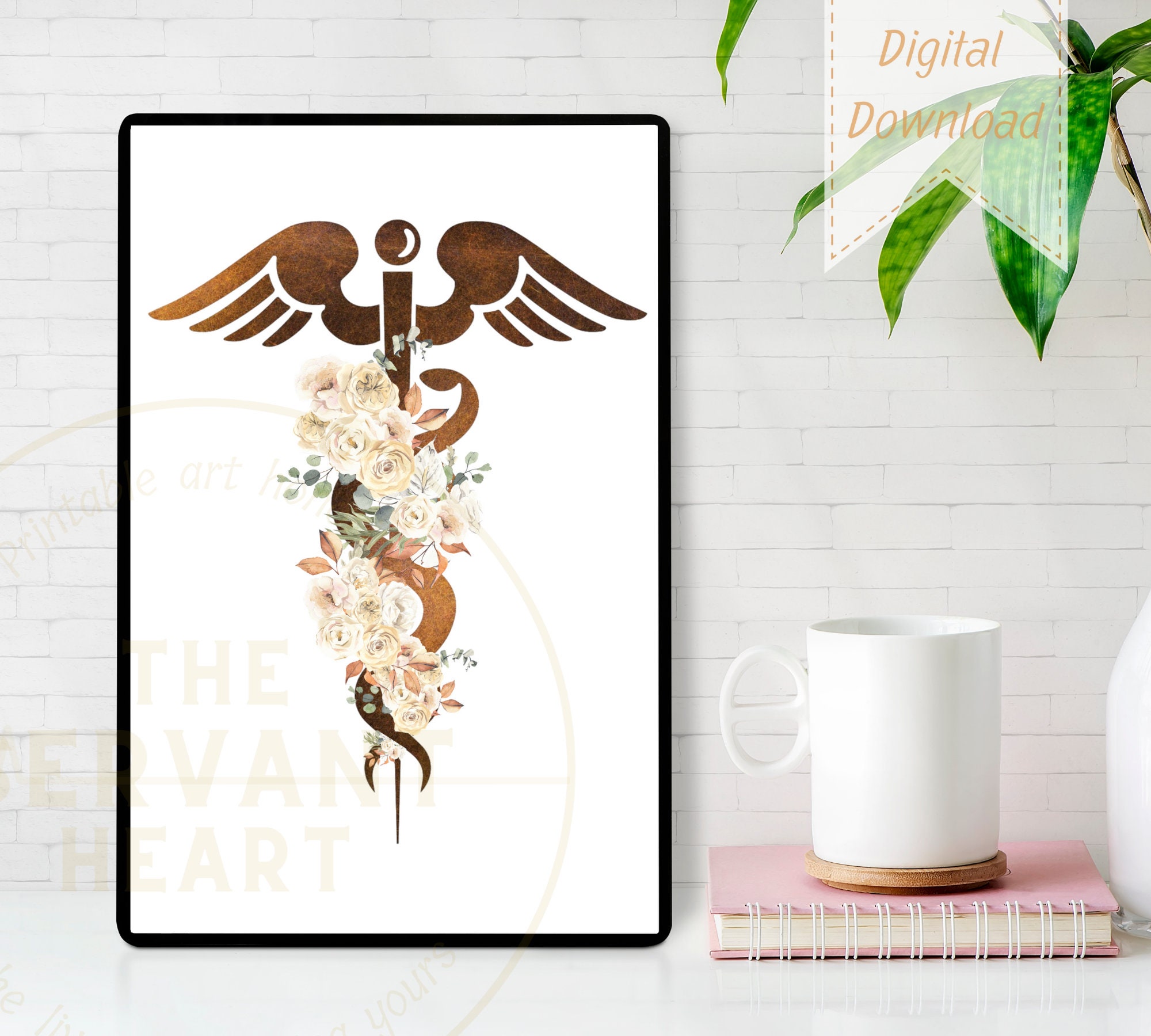 Nurse Wall Art Nursing School Gift Wall Art Nurse Art Etsy