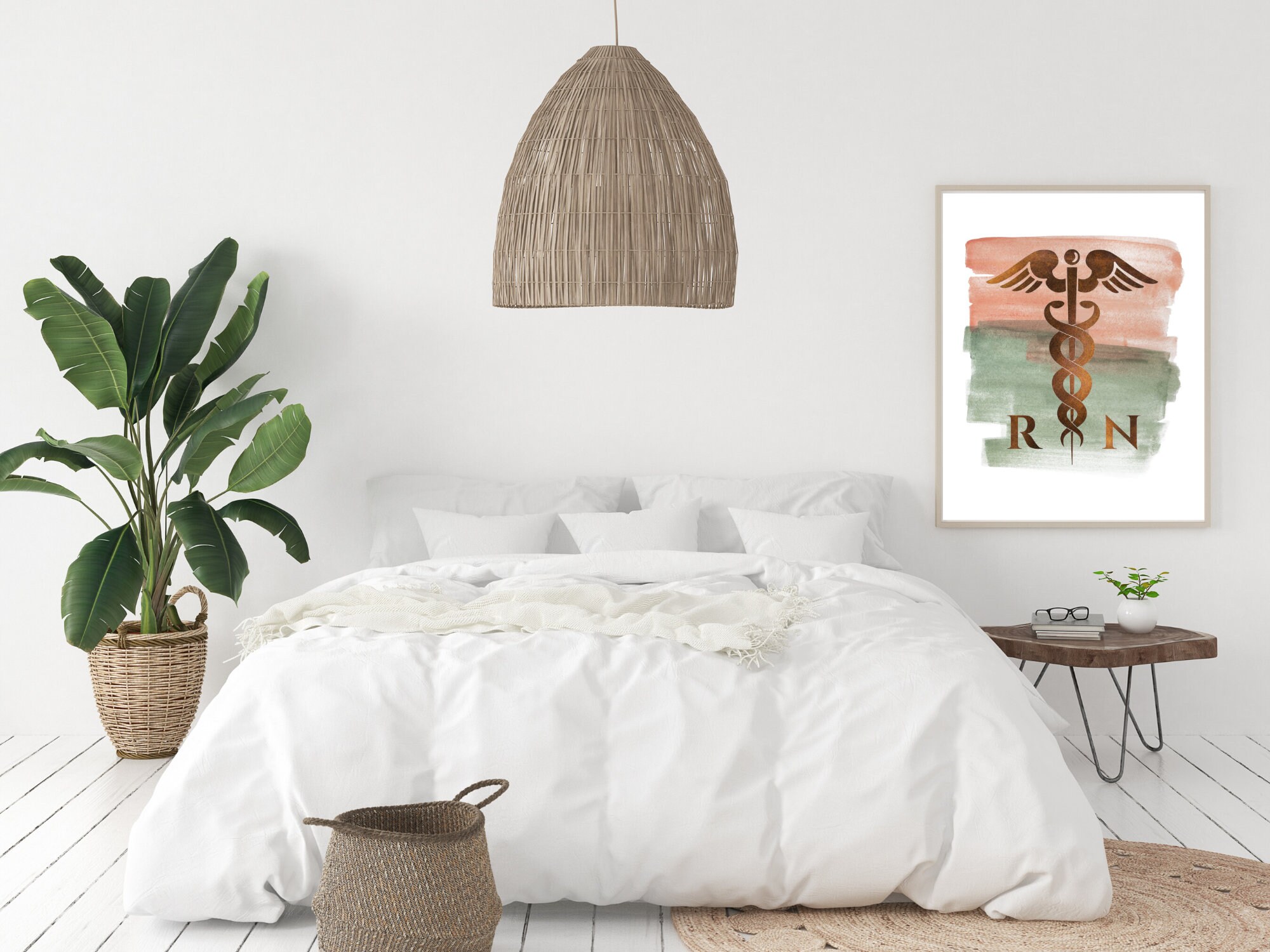 Nurse wall art nursing school gift wall art nurse art | Etsy