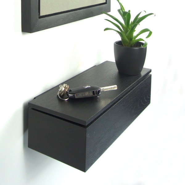 Floating shelf, floating wall console, organizer.