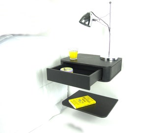 Floating nightstand / bedside table