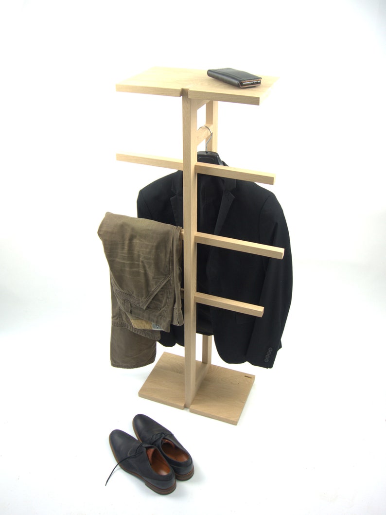 Dressboy Valet Stand bliss Black Oak Etsy