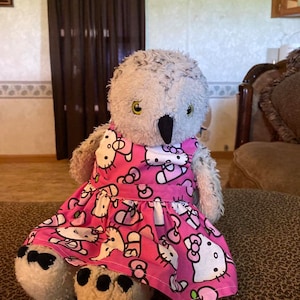 Build A Bear, Teddy Bear Plush Toy Dress, Clothes for Teddy Bears, TEDDY BEAR DRESS Fits 15-18 inch teddy bears such as Build a Bear.