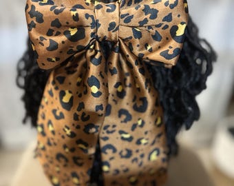 Western Hair Bow: Cow Print, Cheetah, & Rodeo Style