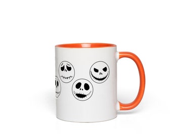 Nightmare Before Christmas | Jack Skellington | Coffee Mug - 11oz Accent Ceramic | Birthday or Holiday Gift - Geek Gift