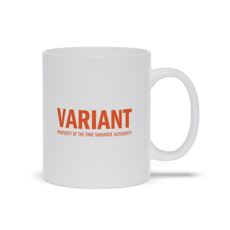 Variant Loki Coffee Mug Marvel TVA 11 oz or 15 oz Ceramic Birthday or Holiday Marvel Gift Geek Gift Ceramic Mug image 2