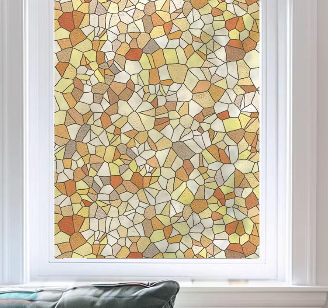 Decorative Window Film | Custom Size, Opaque Privacy Glass Sticker for ...
