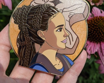 Desert Maiden Limited Edition Hard Enamel Fantasy Pin
