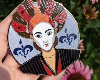 Sabe Battle Handmaiden Limited Edition Hard Enamel Fantasy Pin