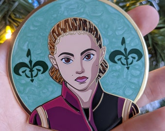 Battle Handmaiden Limited Edition Hard Enamel Fantasy Pin
