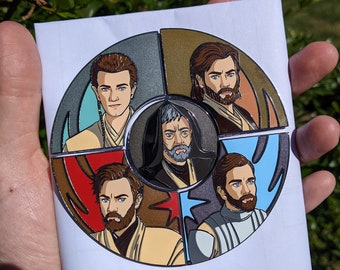 The General Limited Edition Hard Enamel Fantasy Pin Set