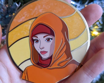 Flame Handmaiden Limited Edition Hard Enamel Fantasy Pin