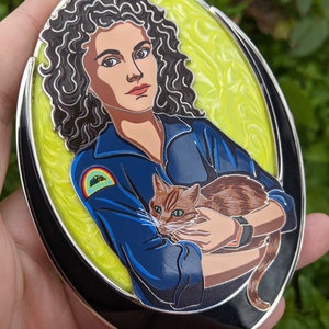 Ripley and Jonesy Limited Edition Hard Enamel Fantasy Pin