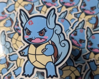 Wartortle 3” Vinyl Sticker