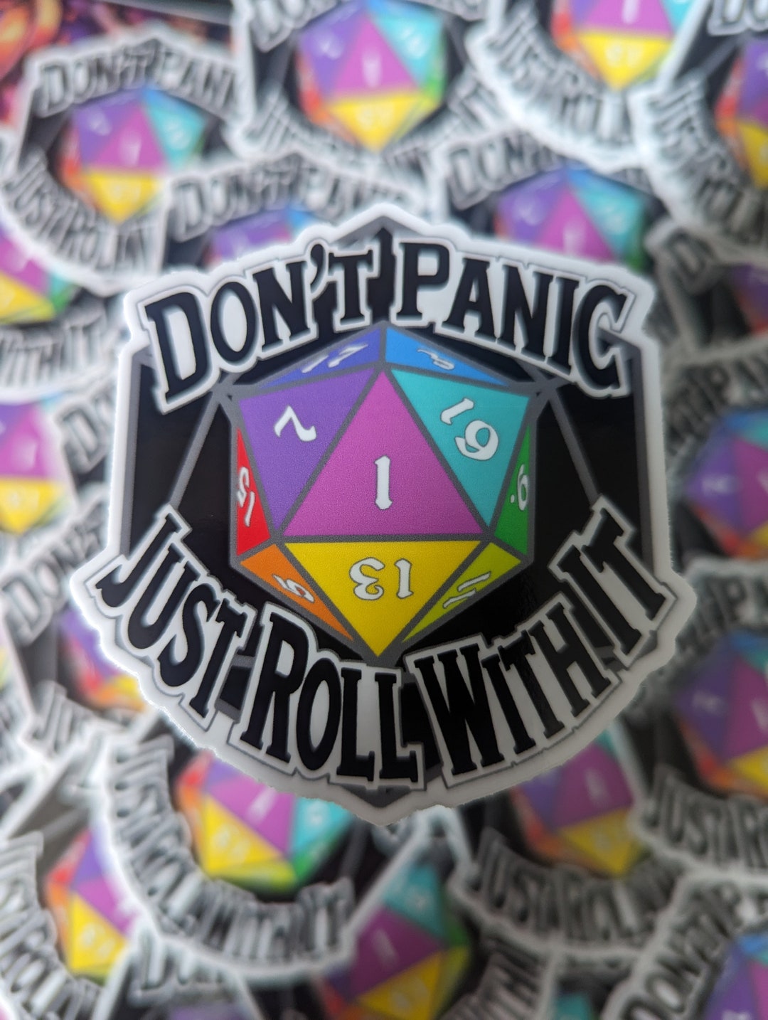Don't Panic 3” Vinyl Sticker - Etsy