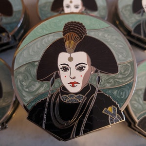 City Planet Gown Limited Edition Hard Enamel Fantasy Pin
