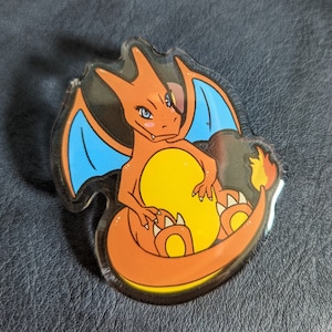 Charizard Acrylic Pin