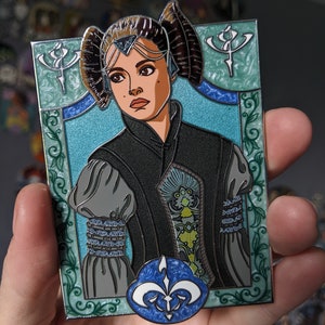 Packing Gown Limited Edition Hard Enamel Fantasy Pin