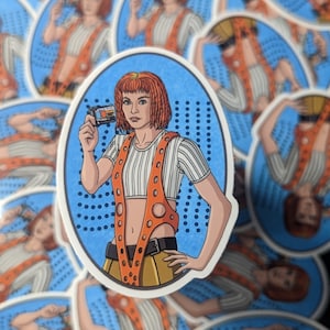 Leeloo 3” Vinyl Sticker