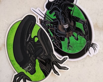 Alien Vinyl Stickers