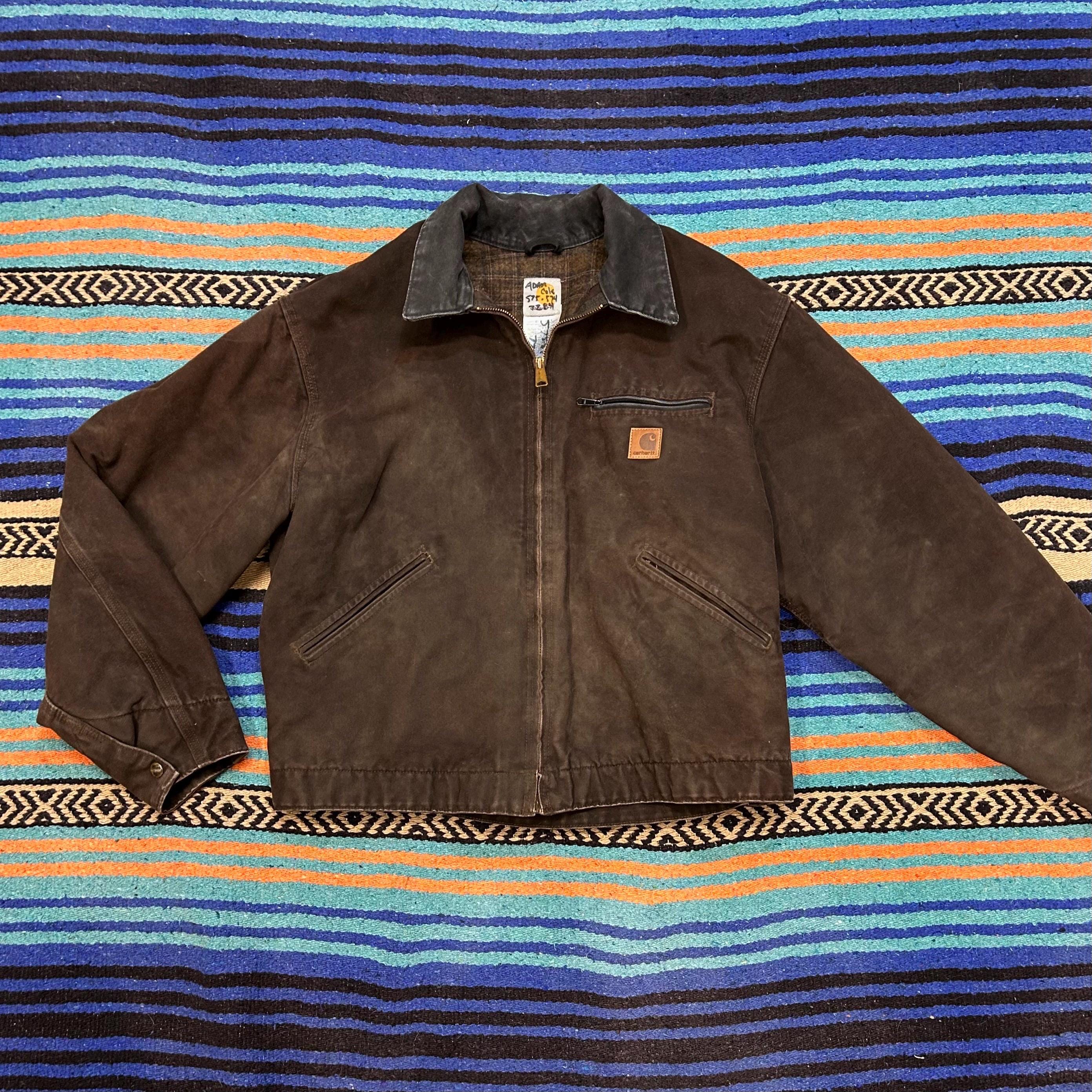 Vintage Carhartt Detroit J97 Jacket - Etsy Vintage Carhartt Detroit J97 Jacket - Etsy