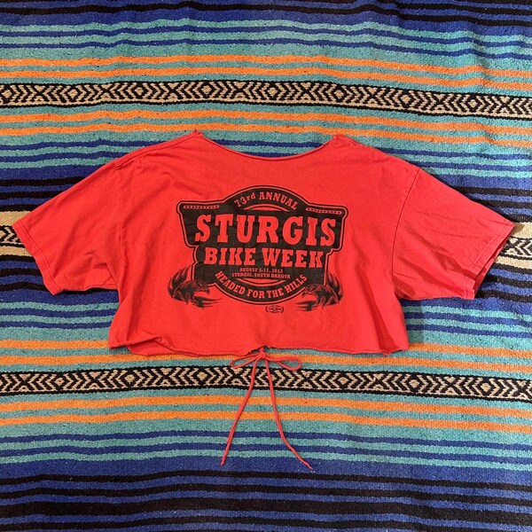 Early 2000s Sturgis Crop Top