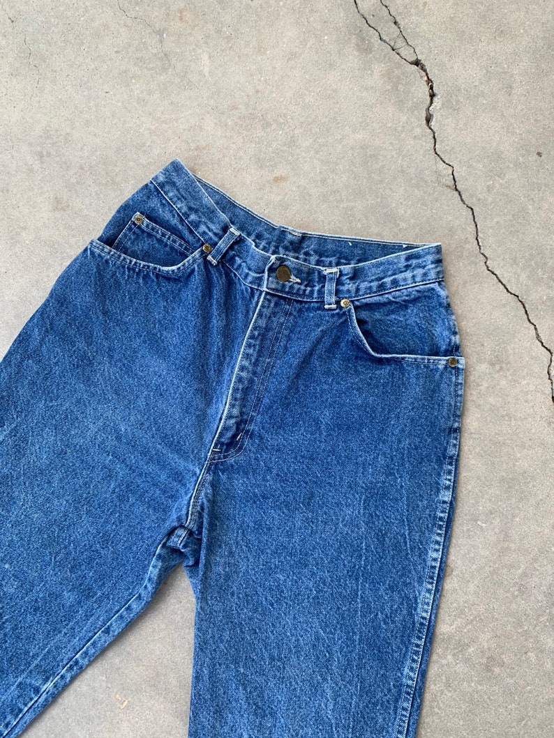 Vintage 1980 Chic Mom Jeans Says 12 Fits more like a 7/8 | Etsy