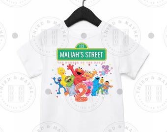 Character Birthday Family matching Shirts, theme Birthday Custom Family Tee, Personalized Family  Comfort Tees for Birthday