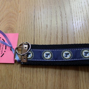 St. Louis Blues Ribbon and Webbing Key Fob Key Tag Wristlet - Etsy