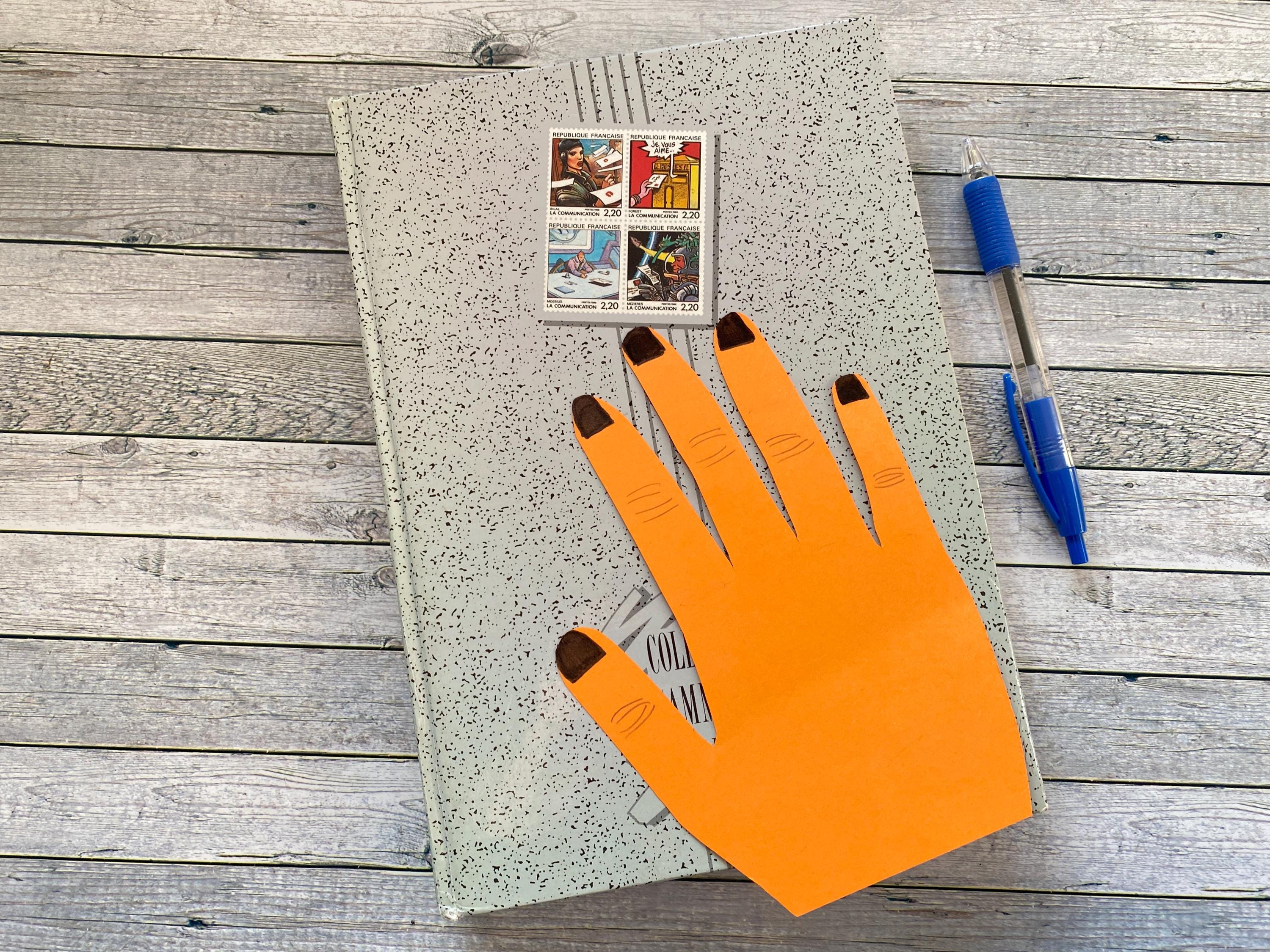 レトロヴィンテージの切手アルバム A5 切手コレクション アーカイブ