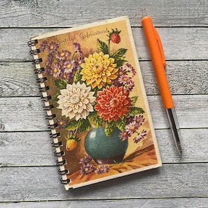 Mini album éphémères, album complet unique, fabriqué à partir de timbres postaux d'album de cartes postales faits main pour tous vos éphémères et bibelots