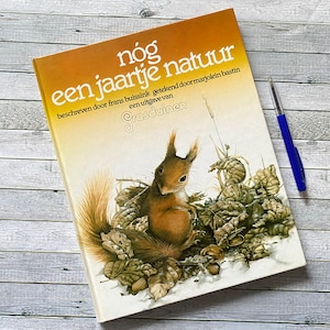 Libro sulla natura di Marjolein Bastin con immagini straordinarie titolo: un altro anno di natura olandese