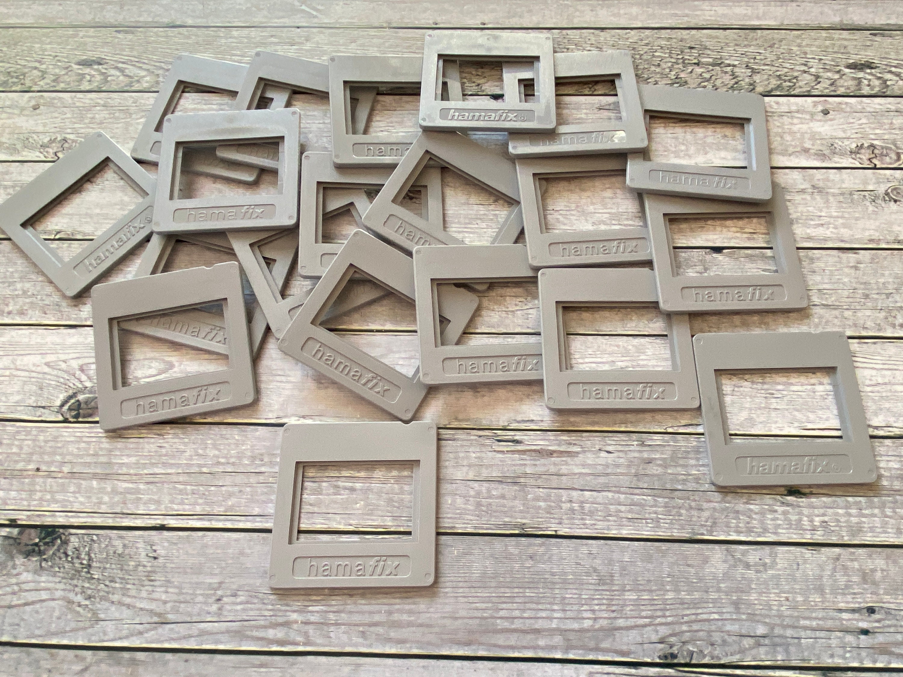 100 Mount Slides Dia Frames for Junkjournaling, Hamafix, 35mm Small ...